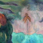 At the Food of a Mountain - Paul Gauguin - part 5